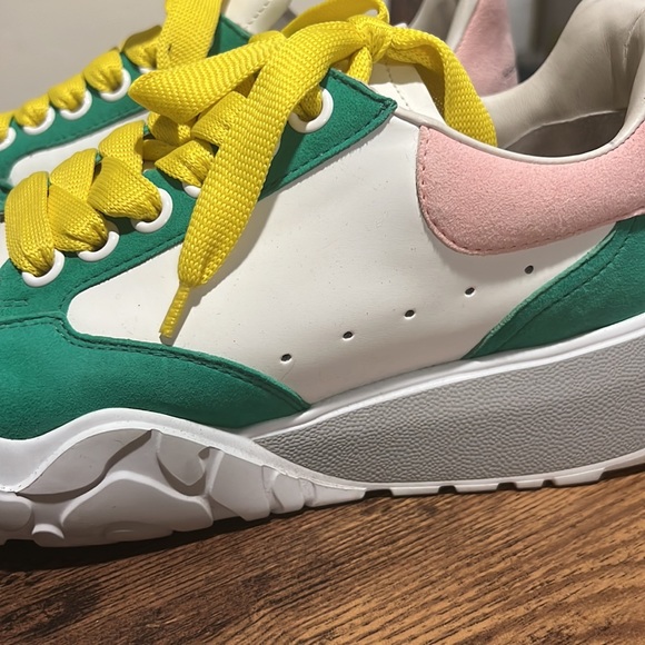 Authentic Alexander McQueen color block sneakers - Picture 5 of 7